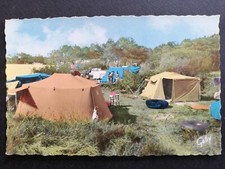 cpa17 - ILE d'OLÉRON (Charente Maritime) Le CAMPING Toile de tente