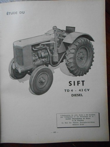 Revue technique tracteur - technique,