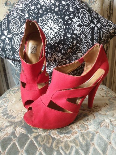 Talons bottes silettos rouges - talons/bottes/silettos,