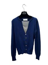 Martin Margiela FW 2006 Navy Trompe l’oeil Cardigan Size XL fits M