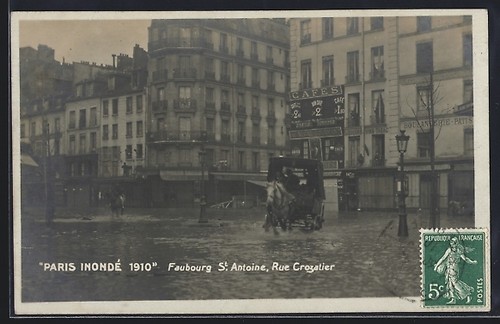 Carte postale paris - carte,