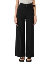 Maje Parc Wide Leg Pants Black