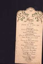 CHATEAUNEUF-SUR-CHER (18) MENU