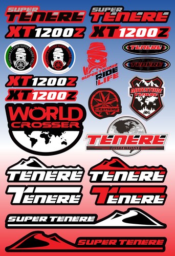 Motorcycle stickers decals - decals, for