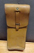 Ancien porte-chargeur militaire français cuir fauve MAT 49 - Indochine Algérie