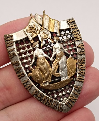 Broche insigne alliance - insigne,
