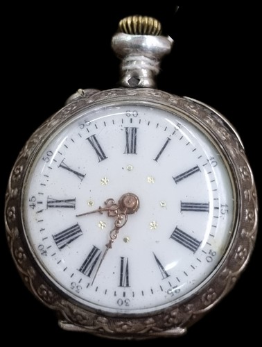 Montre gousset argent - a,