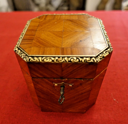 Coffret bijoux marqueterie - coffret,