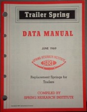 Semi remorque manuelle à ressort de remorque 1969