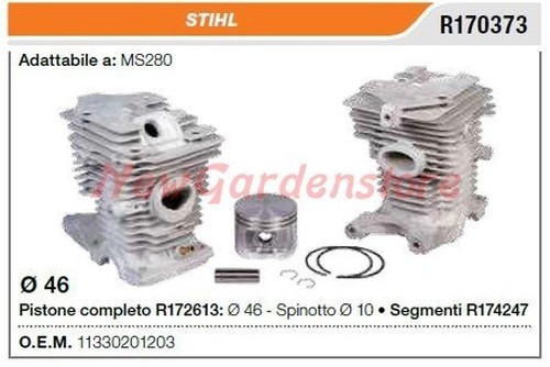 Cylindre piston segments stihl - cylindre,