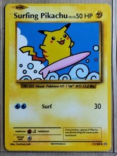 Surfing Pikachu 111/108 Rare