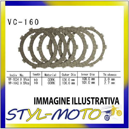 Kit disques embrayage - kit,