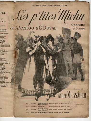 André messager opérette - messager,
