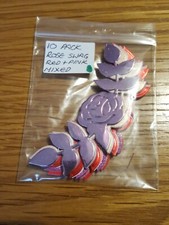 Swag rose découpé x10