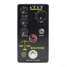 Moskyaudio Big Fuzz Pédale d'effet de distorsion pour guitare électrique