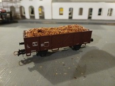 Sachsenmodelle Tombereau Sncf Référence 1558 Chargé De Betteraves.