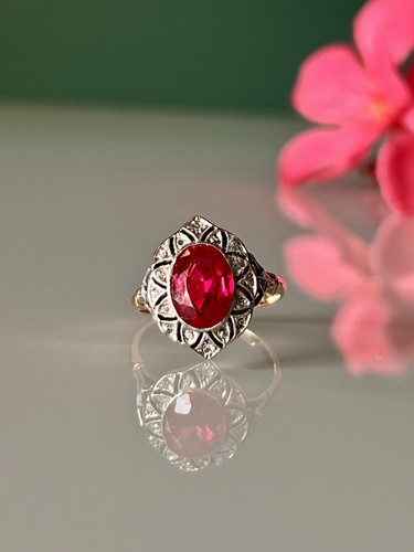 Bague 18k art déco - bague, or
