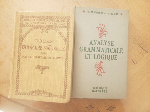 Livres scolaires anciens cours - livres,
