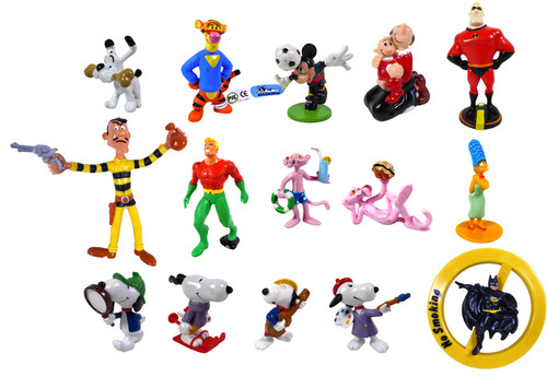Lot figurines pvc à - 15,