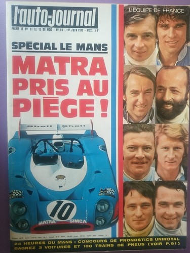 Auto journal 1973 - l'auto, 10
