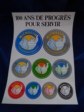 AUTO-COLLANTS / Stickers - "MICHELIN" - NEUF ! TOP !