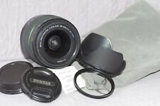 Objectif 18-55mm PENTAX WR AUTOFOCUS, bouchons, filtre, pare-soleil, housse, TBE
