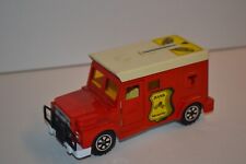 VINTAGE  MAJORETTE  FRANCE  FOURGON BANK SECURITY ( TIRELIRE ) 1:36  DANS L'ETAT