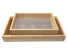 - Tamis avec Tiroir en Bois