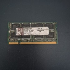 Barette Memoire RAM KVR800D2S6-2G Kingston 2GB PC2-6400 SODIMM 800MHZ DDR2