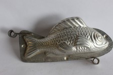 Moule à chocolat ancien   poisson  pâtisserie cuisine (31079)