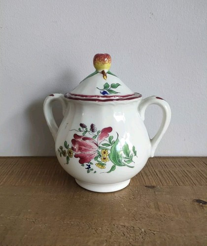 Sucrier faience luneville - sucrier, en