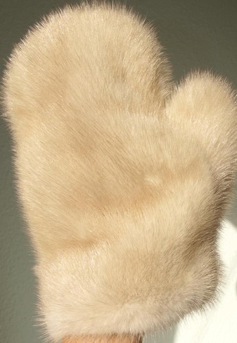 Gant mouton beige pour - gant,