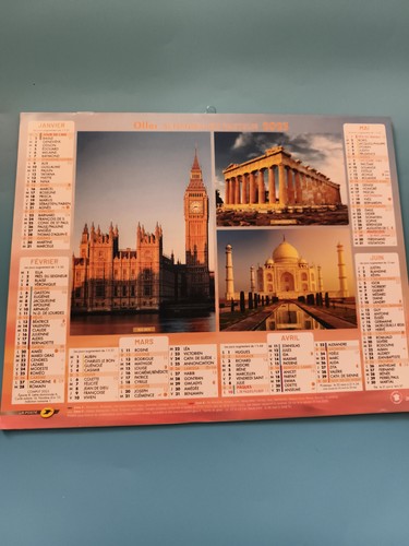 Almanach mural facteur - almanach, du