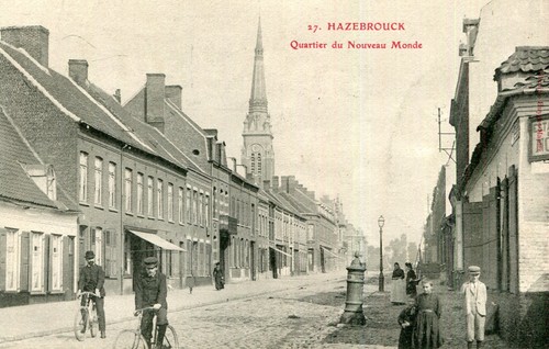 Carte hazebrouck quartier - carte,