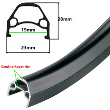 Jante de vélo de frein double