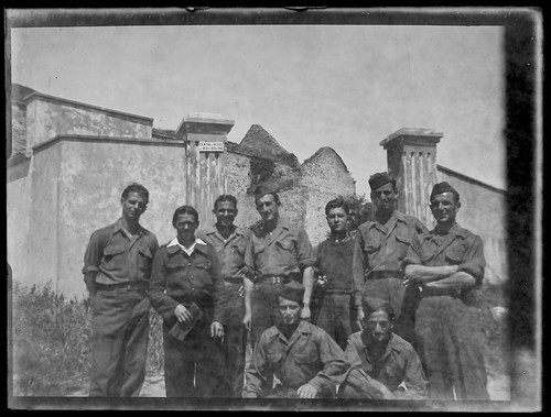 Plaque verre photo - , ancienne