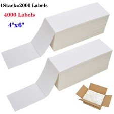 4000 Labels Fanfold 4"X6"