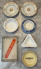 lot de 7 anciens cendriers