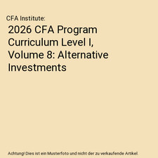 2026 CFA Program Curriculum
