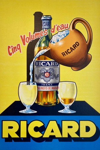 Affiche poster ricard - ,
