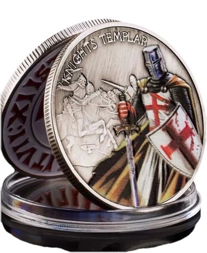 Pièce commemorative templiers - commemorative,