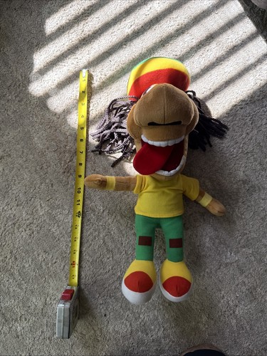 Rare vintage bob marley plush - bob,