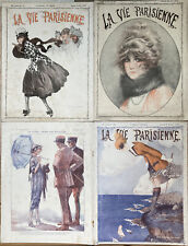 Revue La Vie Parisienne - Lot de 3 numéros - année 1918