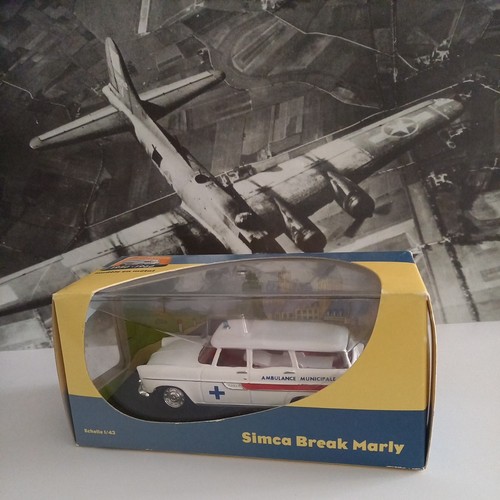 Simca break marly ambulance - simca, marly.