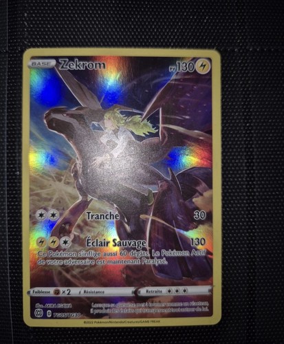 Carte pokémon zekrom - carte,