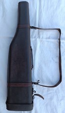 Ancien Étui  Cuir  à fusil  'Dis Jambon'   annee 50, vintage,