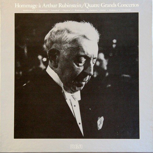 Rca rubinstein four great - rca,