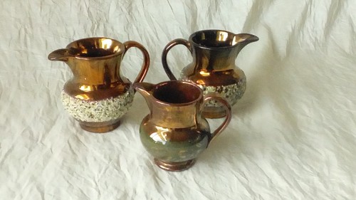 Petits pichets faience de - 3,