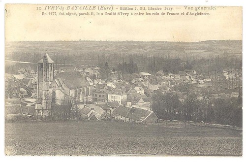 Cpa ivry la bataille - cpa,