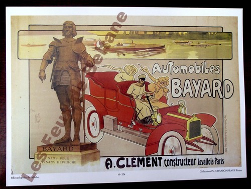Affiche repro automobile - affiche,